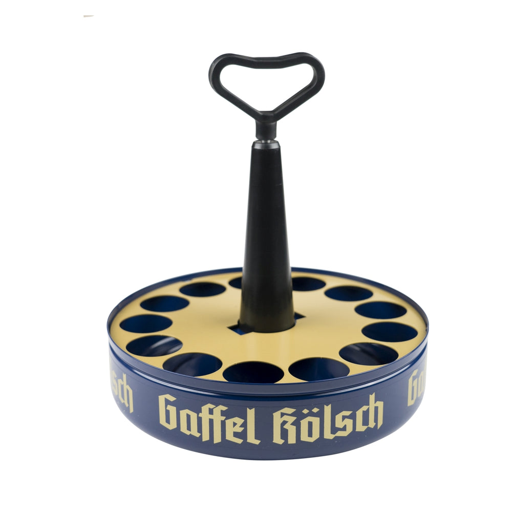 Gaffel Kölsch Bicchiere da birra Stange Träger Kranz Grande per 11 bicchieri Ø5,6cm Pub