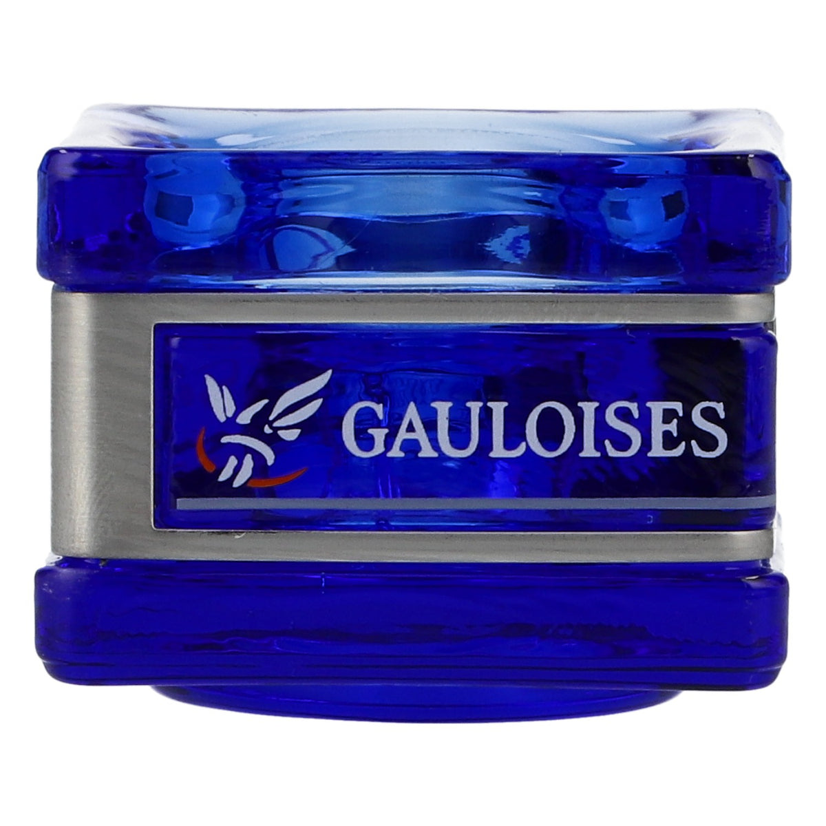 Lanterna per candeline Gauloises in vetro blu, 5x5x4 cm, oggetto da collezione e decorazione – Vista 4
