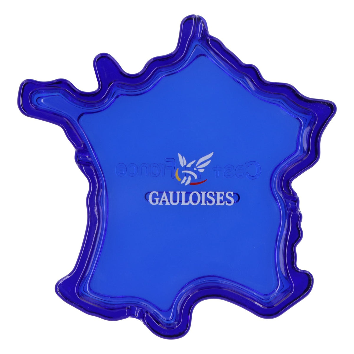 Gauloises sigarette Posacenere in vetro Francia Forma Edizione speciale Logo piccolo – Vista 2