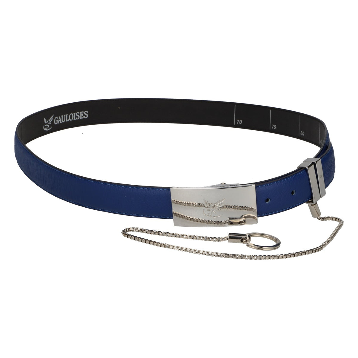 Cintura per sigarette Gauloises, 110 cm, blu – Vista 3