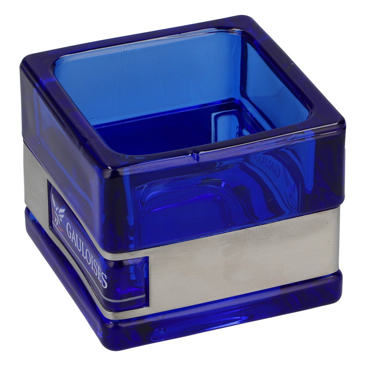 Vaso quadrato per candela da tè con motivo di sigarette Gauloises – Vista 3