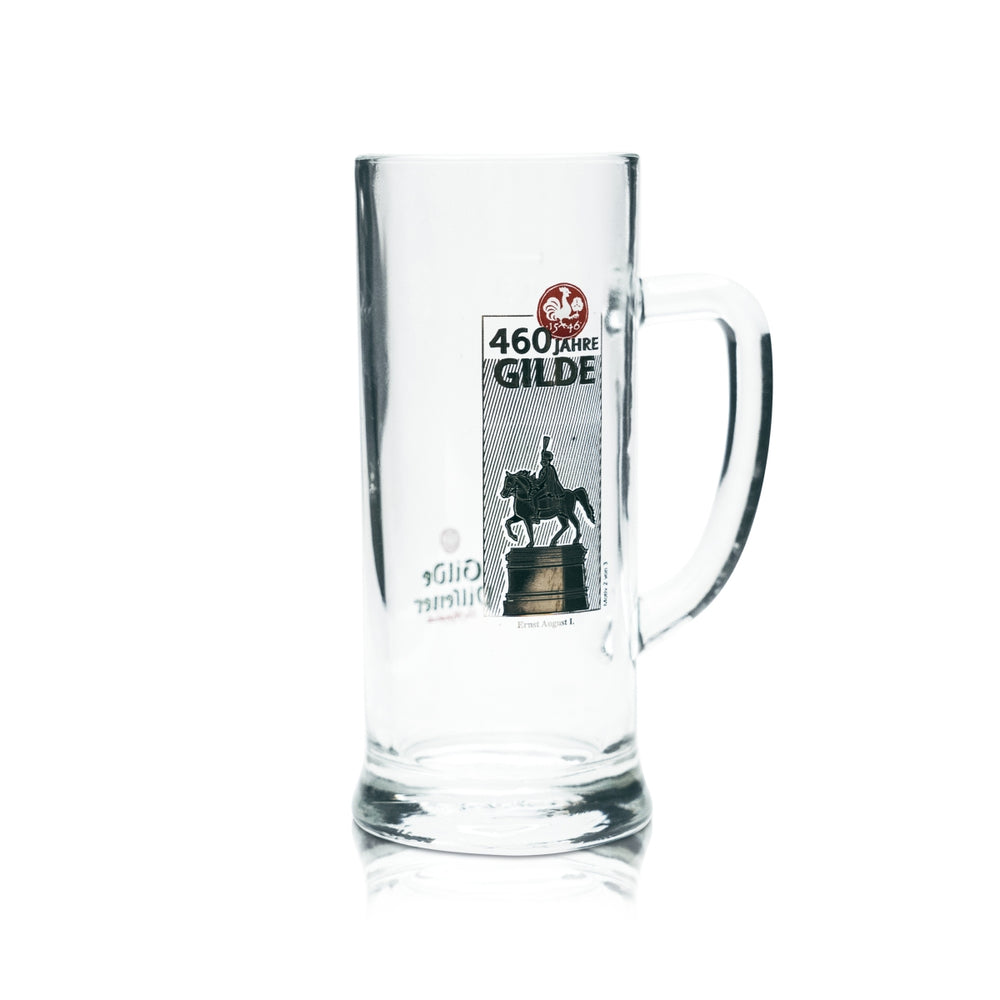 Bicchiere da birra Pilsener Gilden 0,3 l 460 anni "Ernst August I" Edizione da collezione