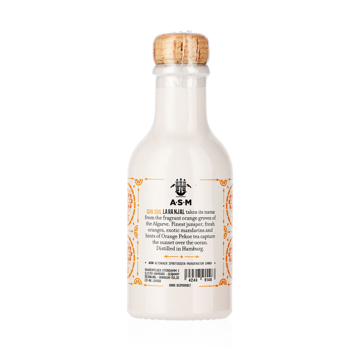 Gin Sul MINI 50 ml 43% vol. "Laranjal"  Bottiglia – Vista 3