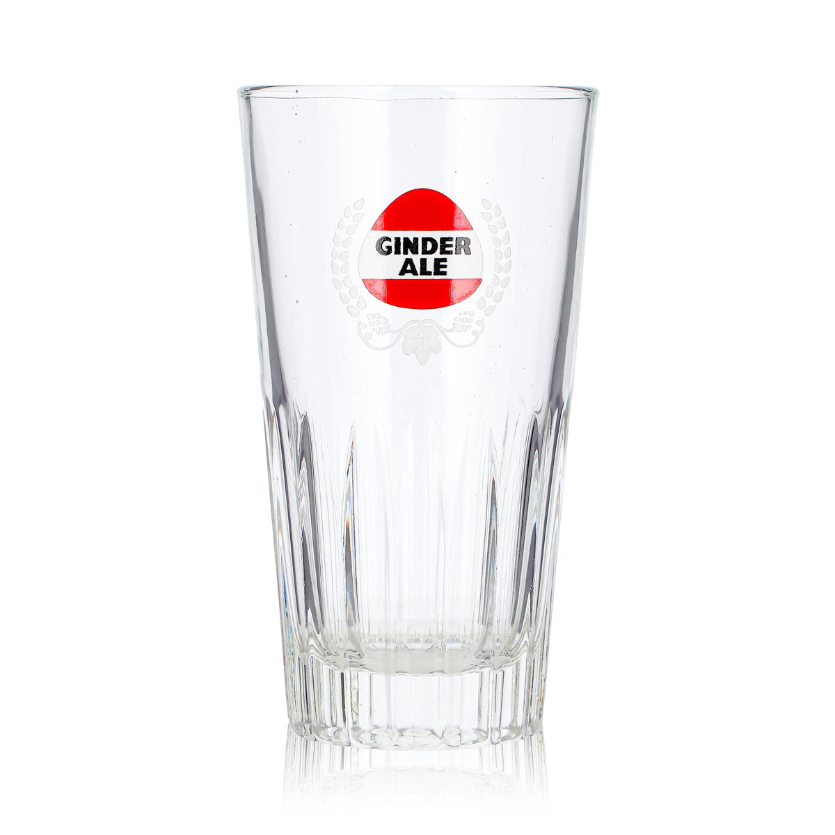 Bicchiere da birra Ginder Ale da 0,31 l con rilievo – Vista 2