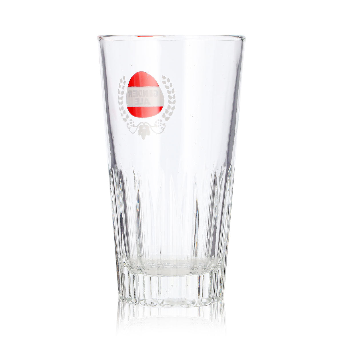 Bicchiere da birra Ginder Ale da 0,31 l con rilievo – Vista 4