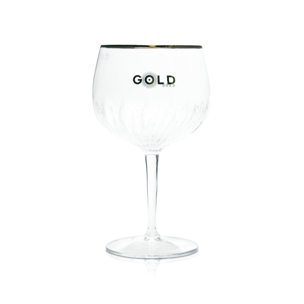Bicchiere da gin Gold Balloon 0,7 l Calice con bordo dorato Bicchieri da cocktail tonic long drink
