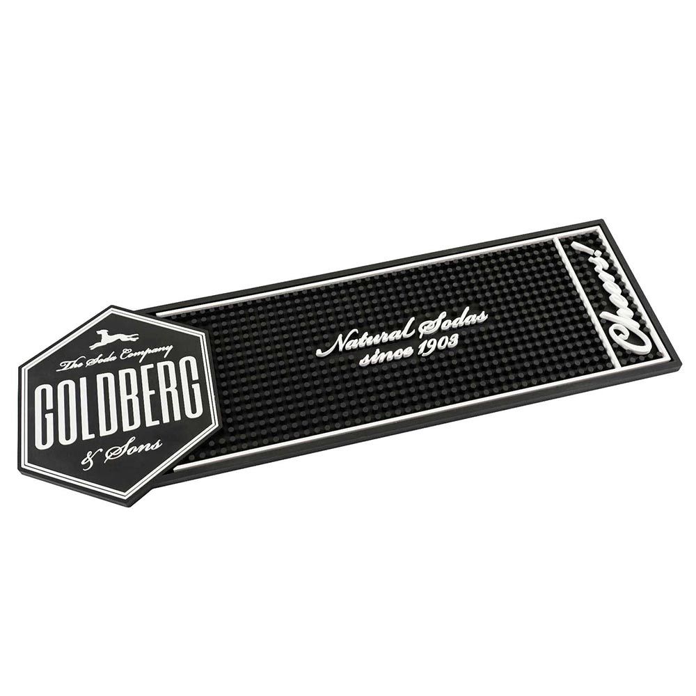Goldberg Tappetino per bar Runner con base antiscivolo in gomma per bar e ristoranti