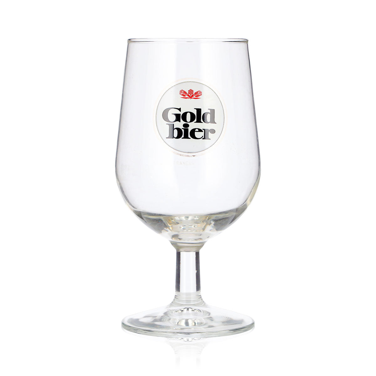 Bicchiere da birra Goldbier da 0,25 l, modello "Calice Anversa", di seconda scelta, usato – Vista 2