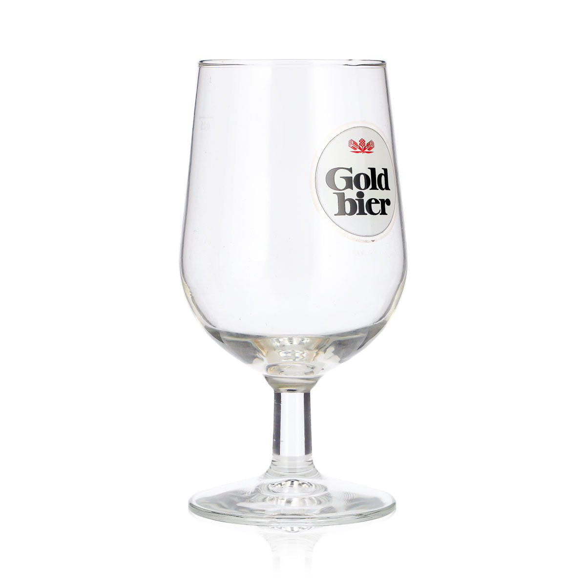 Bicchiere da birra Goldbier da 0,25 l, modello "Calice Anversa", di seconda scelta, usato – Vista 3