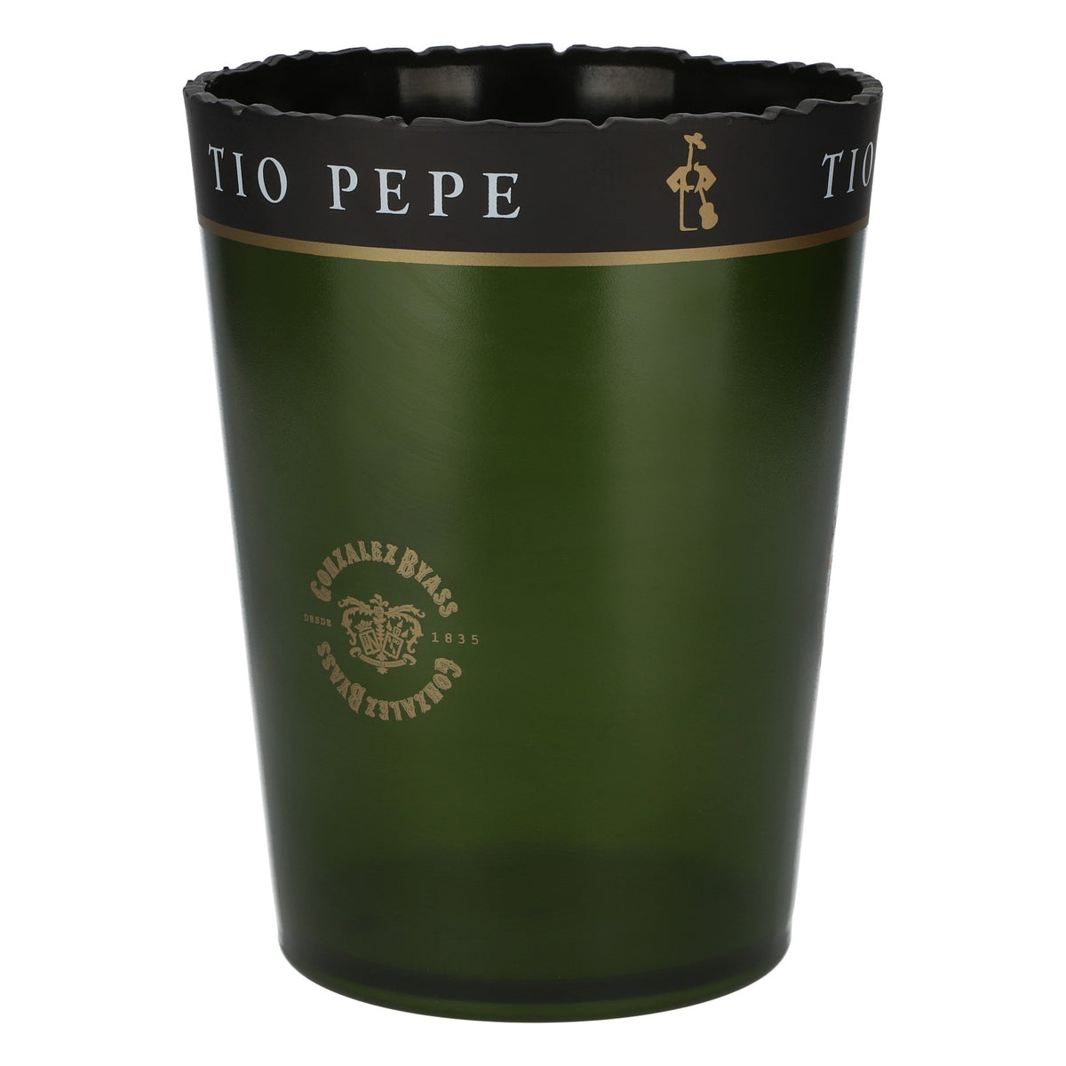 Gonzalez Byass Tio Pepe - Raffreddatore per bottiglie di brandy in plastica verde – Vista 3