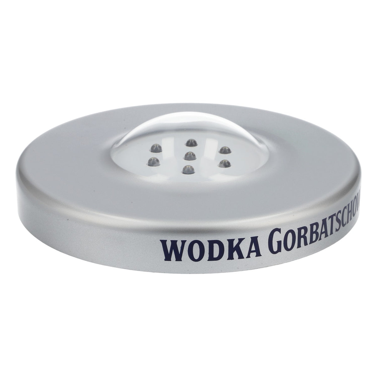Sottobicchiere LED Gorbatschow Vodka Platinum per bottiglia da 3 l con alimentatore – Vista 2