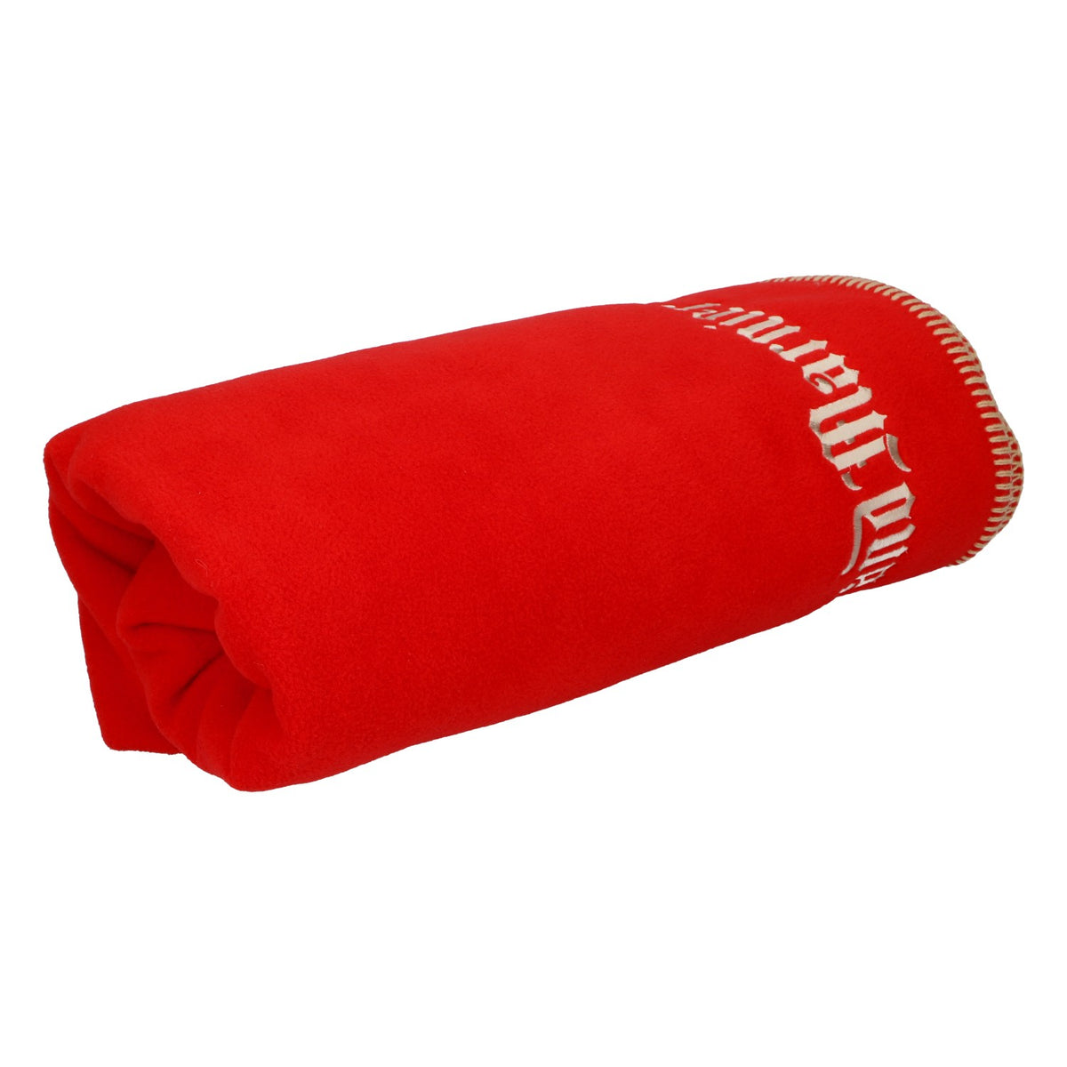 Coperta in pile Grand Marnier, rossa, 150x100 cm, coperta di lusso, gadget per fan