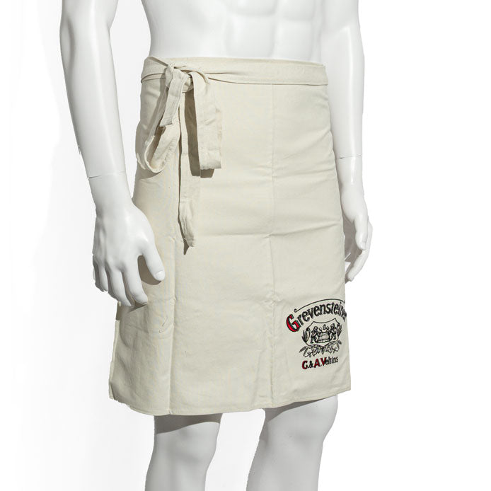 Grevensteine Birra Grembiule da ristorazione Grembiule da cameriere versione corta beige – Vista 2