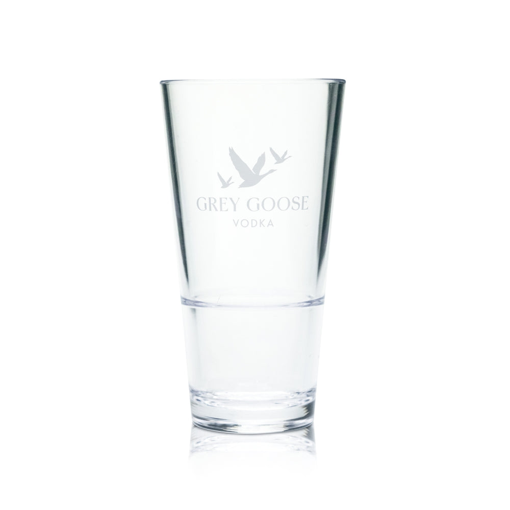 Grey Goose Bicchiere in plastica 0,3 l Bicchiere riutilizzabile in plastica Calibrato Gastro Bar