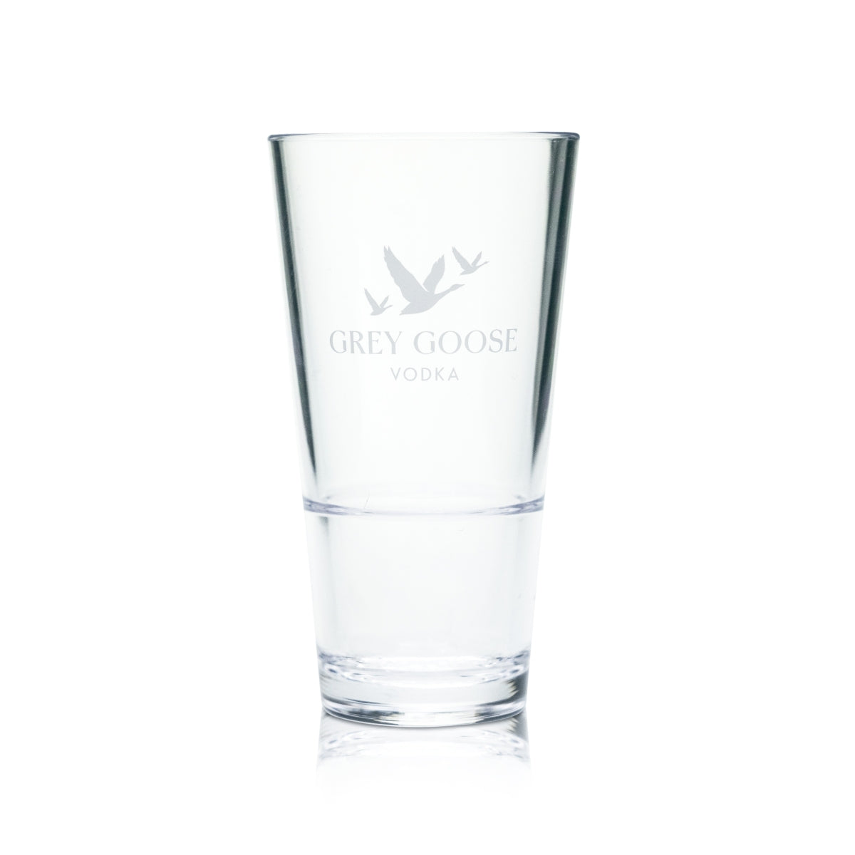Grey Goose Bicchiere in plastica 0,3 l Bicchiere riutilizzabile in plastica Calibrato Gastro Bar