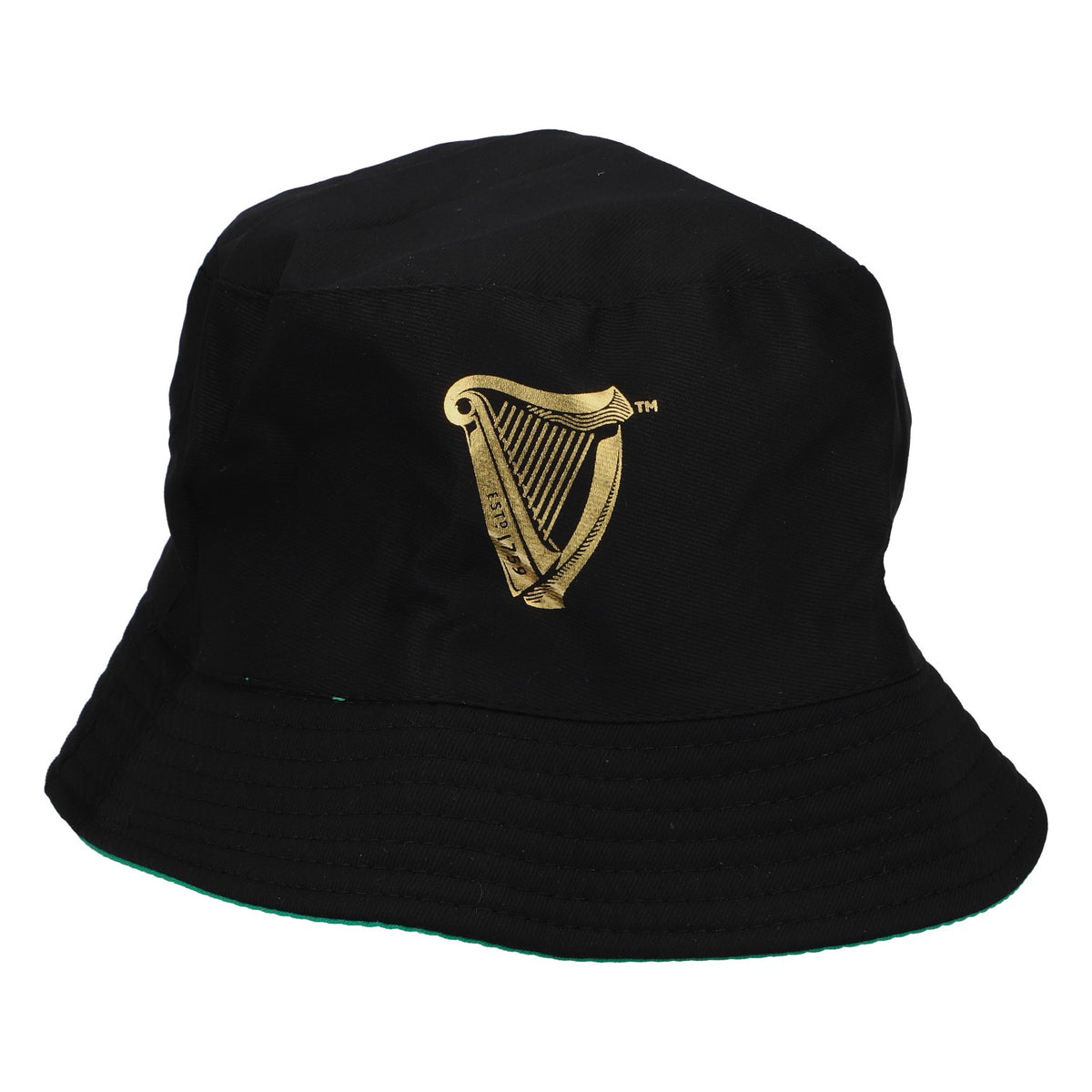 Cappello da pescatore Guinness Birra Cappello reversibile Berretto Cappellino St. Patrick's Day Estate – Vista 5