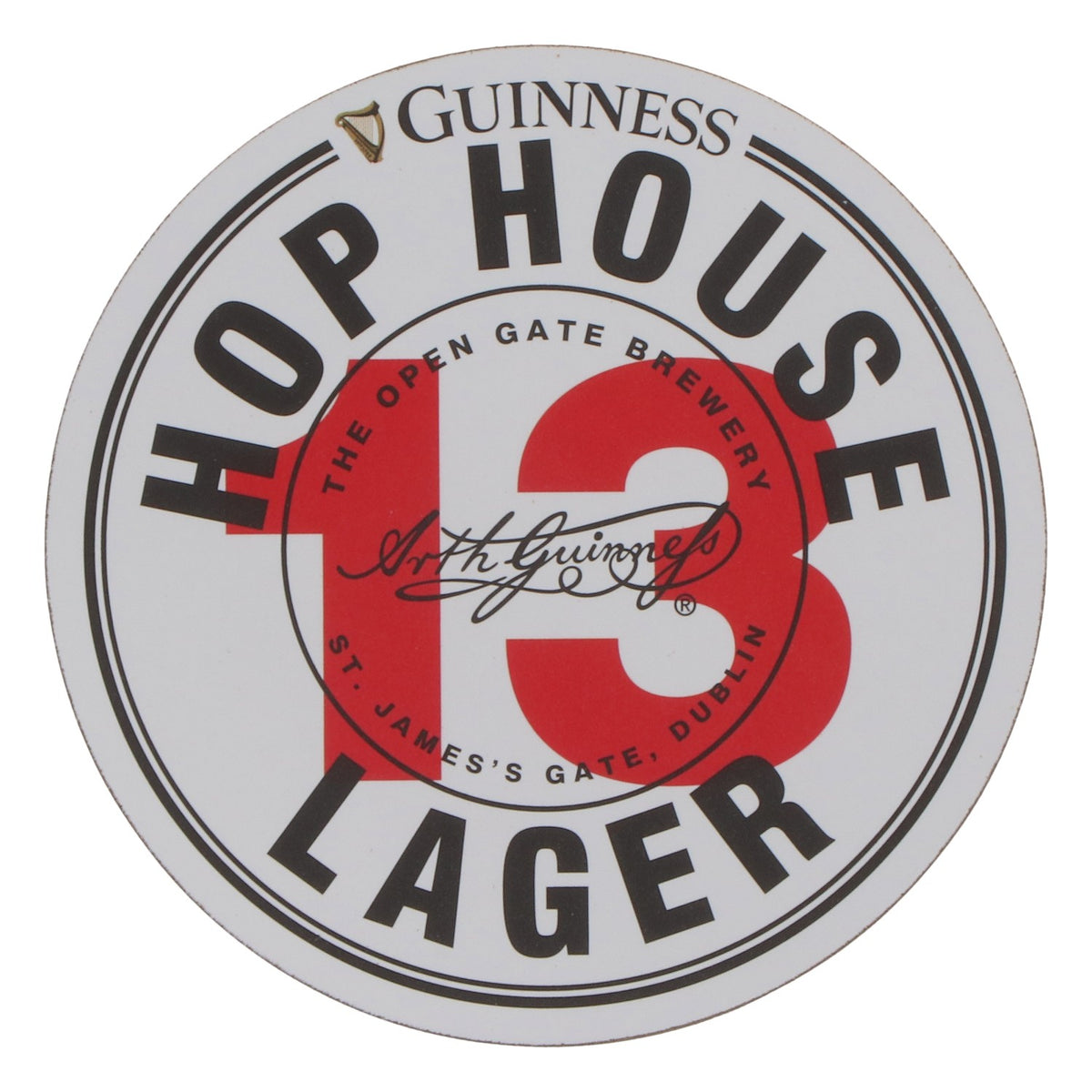 Guinness Hop House Birra 4 x sottobicchieri in sughero Sottobicchieri in vetro Sottobicchieri – Vista 3