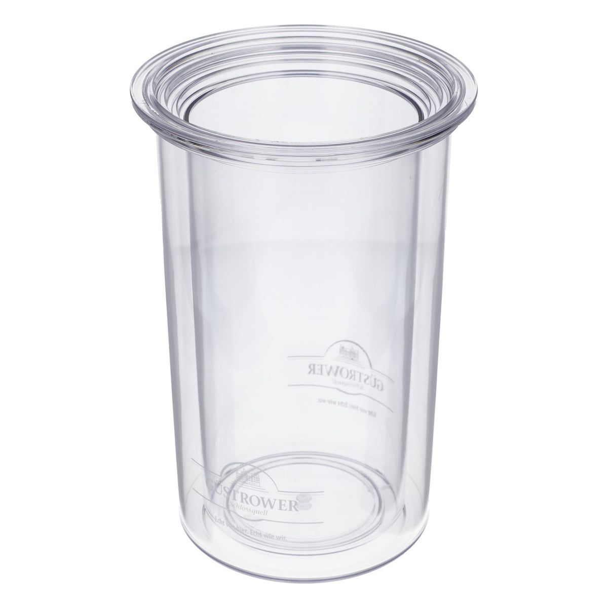 Güstrower Schlossquell  Raffredda bottiglie in acrilico a doppia parete  0,7 l / 1,0 l – Vista 3