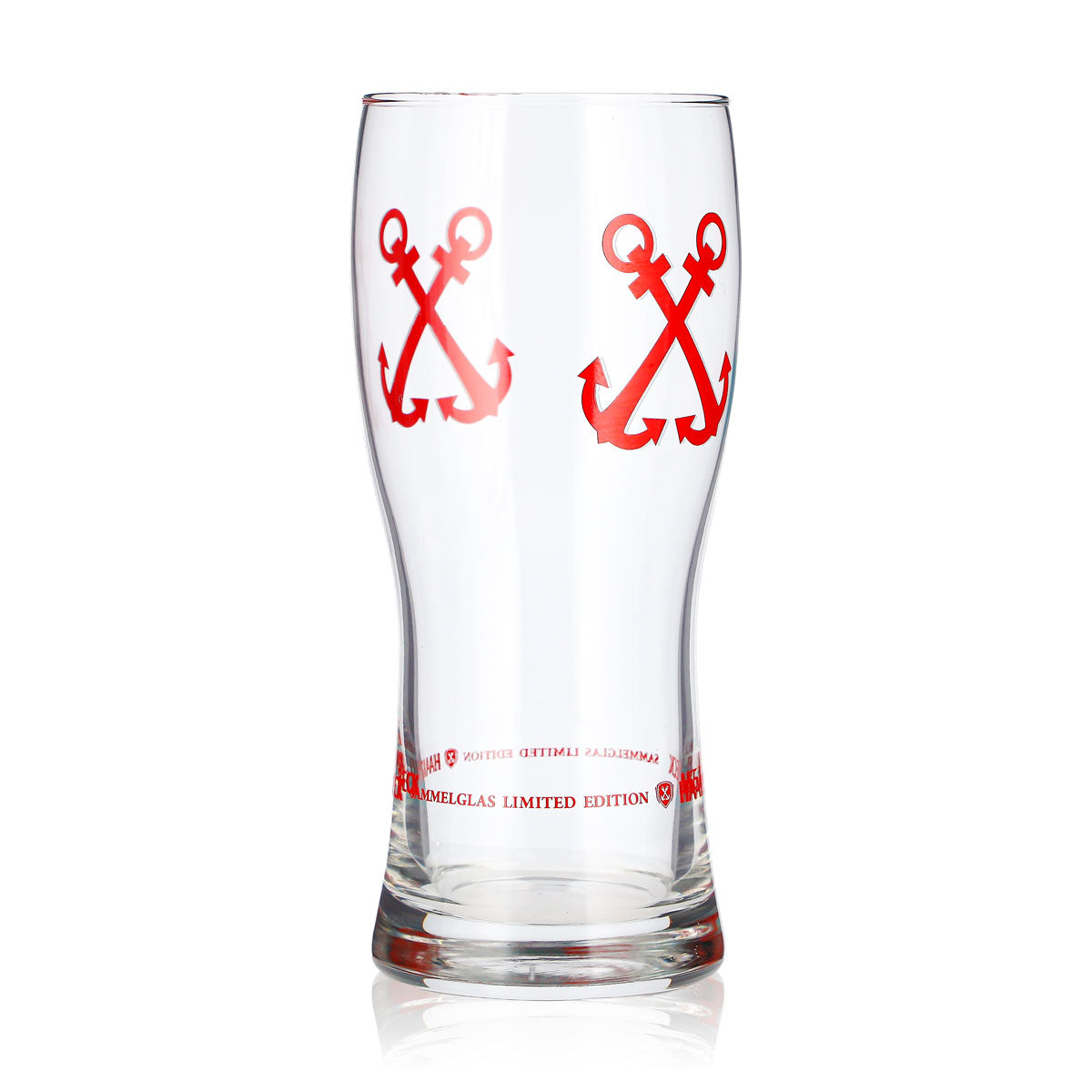 Bicchiere da birra Haake Beck da 0,38 l con logo rosso, bicchiere da collezione in edizione limitata (3) Anker – Vista 2