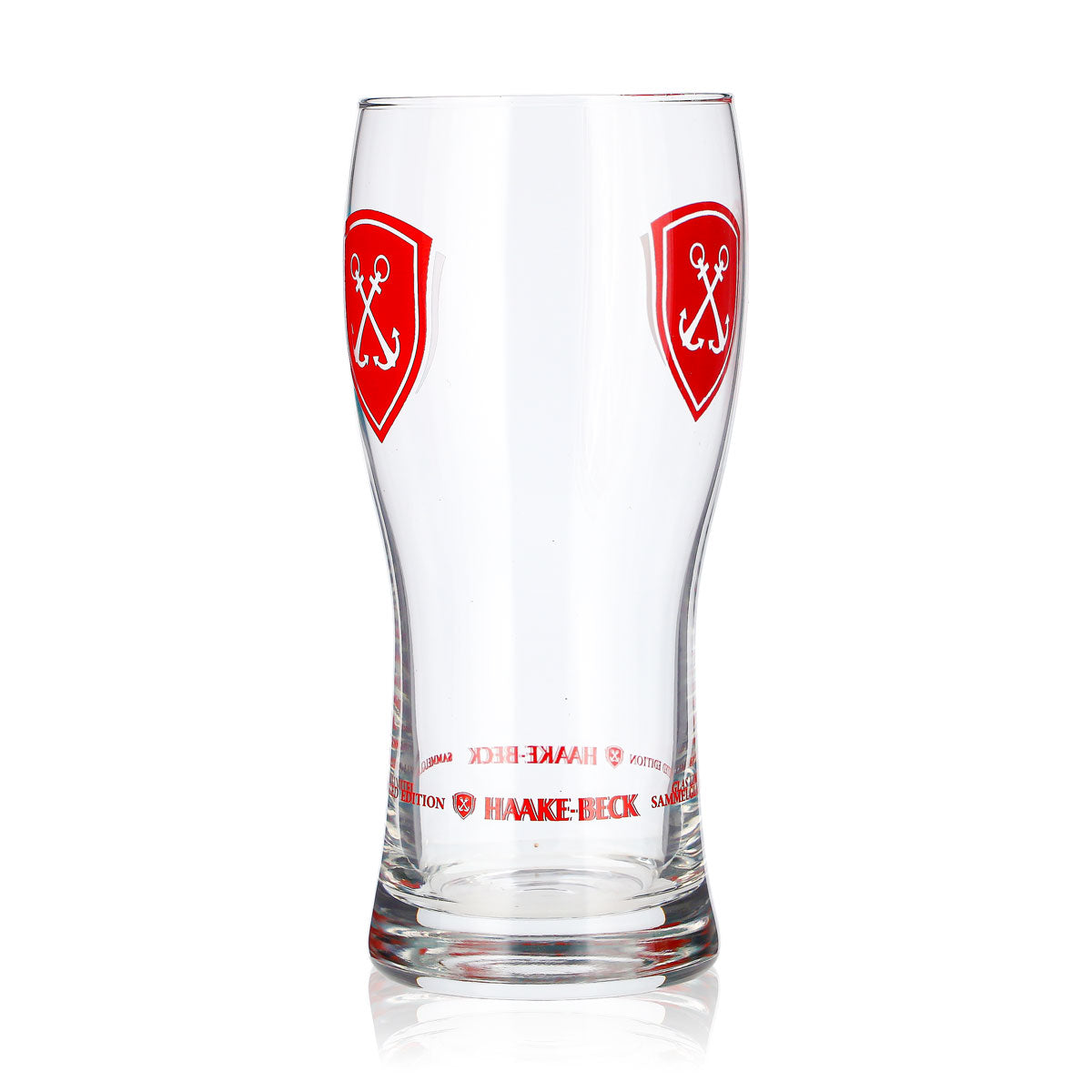 Bicchiere da birra Haake Beck da 0,38 l con logo rosso, bicchiere da collezione in edizione limitata (1) Anker – Vista 3