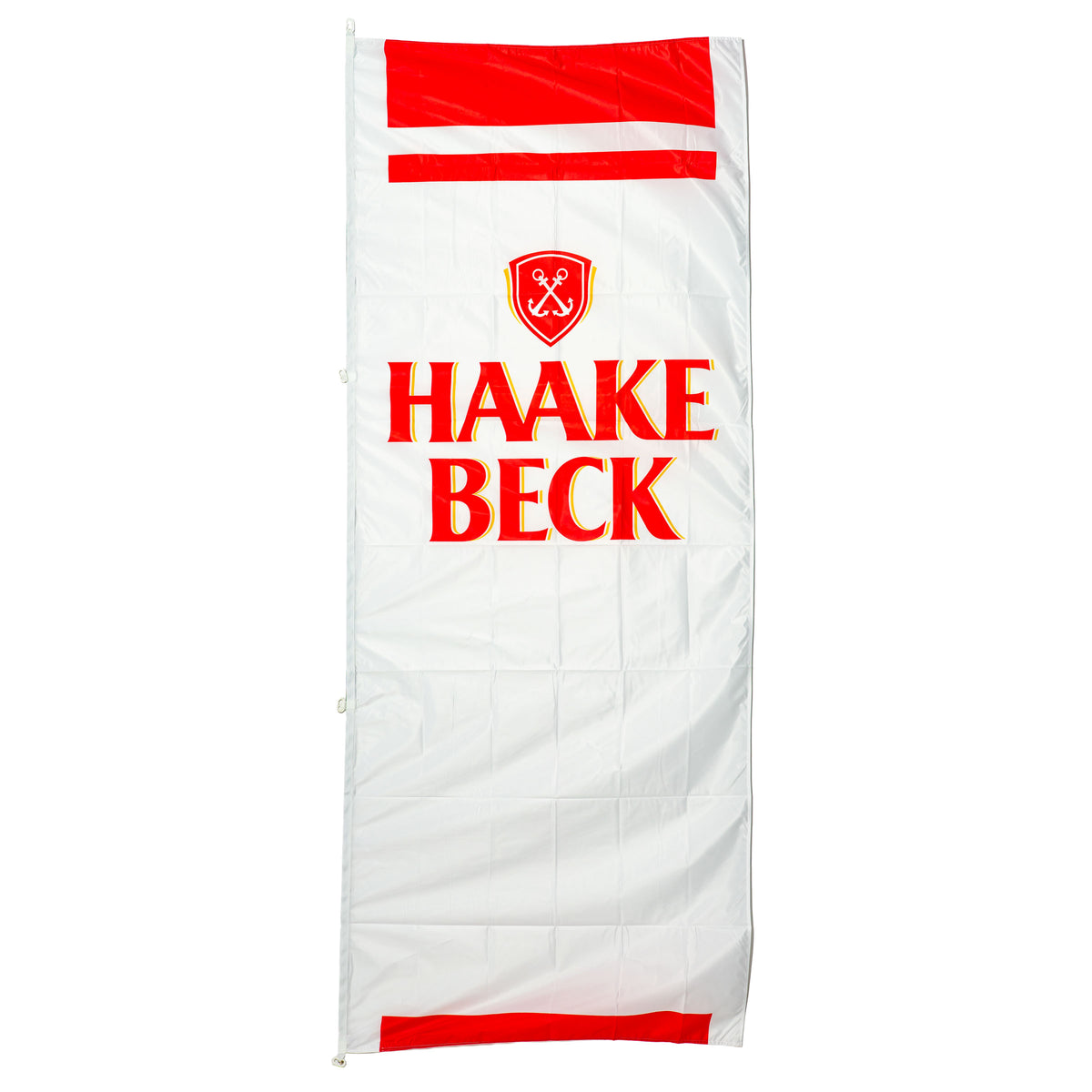 Bandiera in poliestere con il logo Haake Beck Bier, 120x300 cm