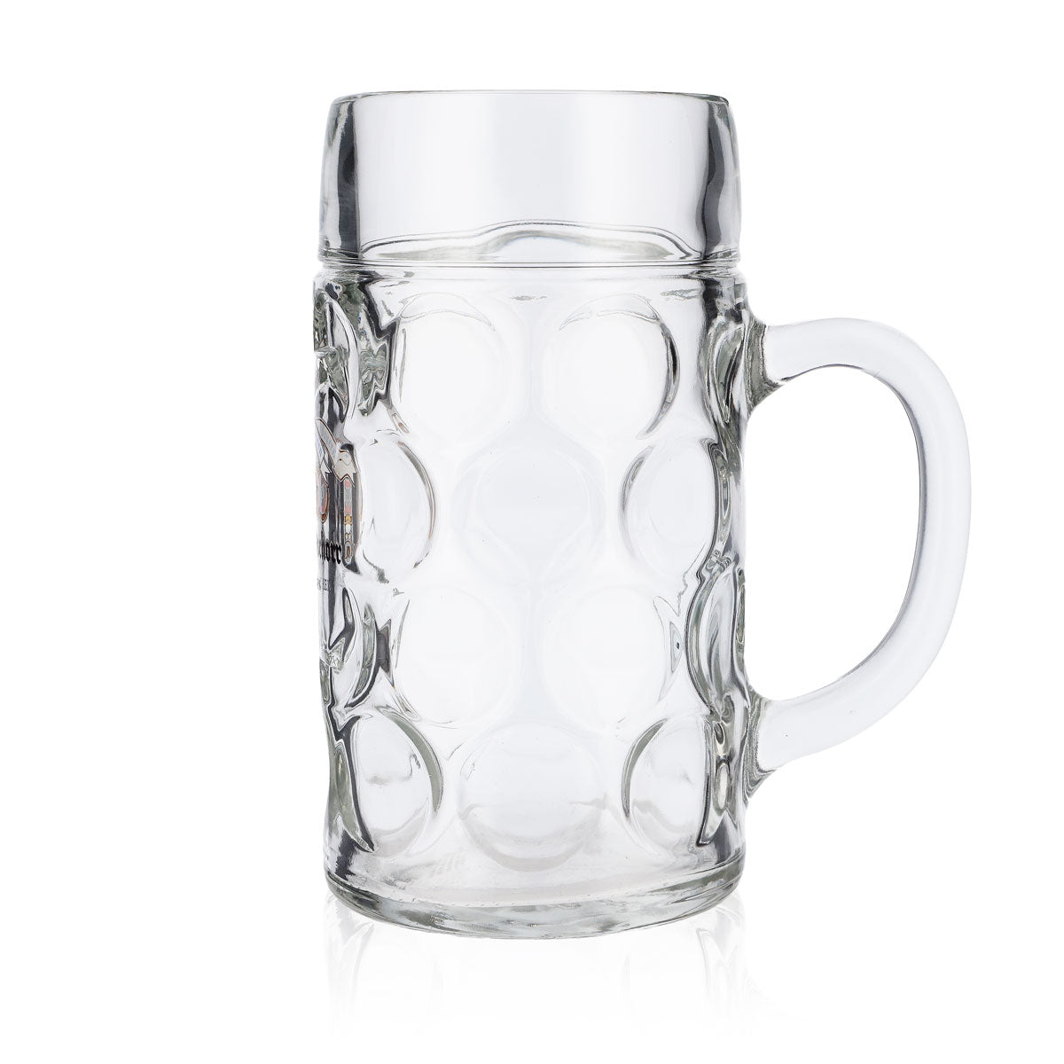 Bicchiere da birra Hacker Pschorr 1 l, boccale da birra, bicchiere da birra, boccale da birra con piccolo logo Monaco di Baviera – Vista 5