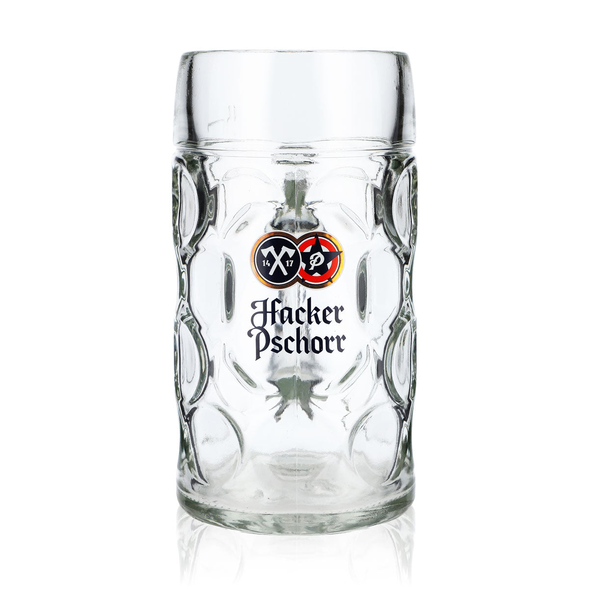 Hacker Pschorr Bicchiere da birra Bicchieri da birra Humpen 1l Bicchiere da birra B-Ware