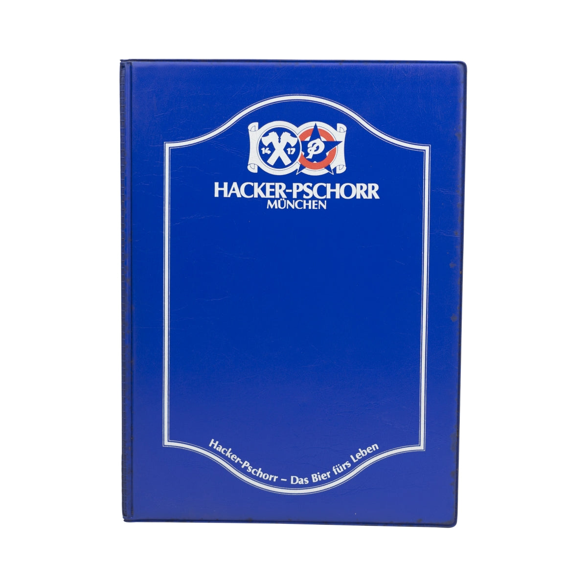 Hacker Pschorr Birra Menu e bevande Blu 6 pagine DINA4 Portamenu