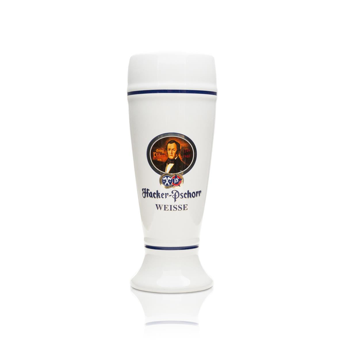 Hacker Pschorr Bicchiere 0,5 l Birra Tazza di terracotta Boccale Seidel Bicchieri Lievito Di grano Gastronomia