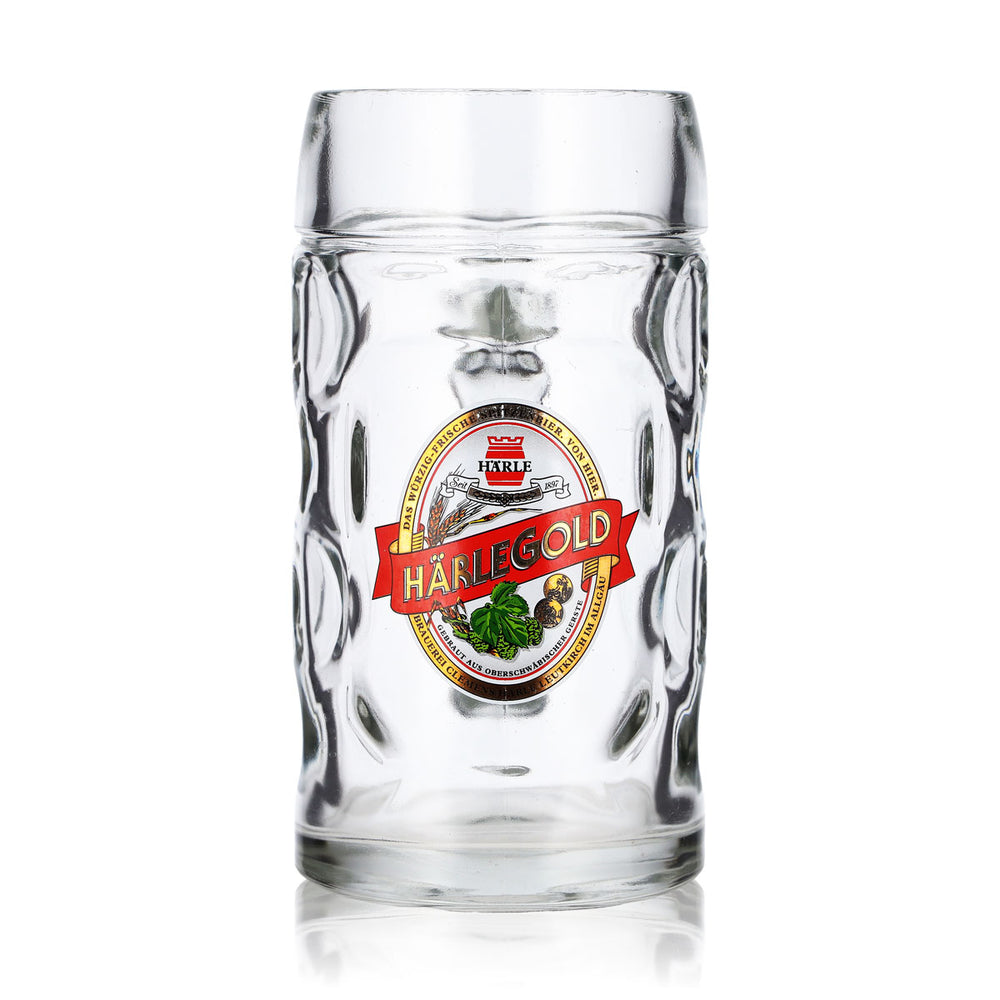 Bicchiere da birra Härle Gold da 0,5 l, forma a boccale