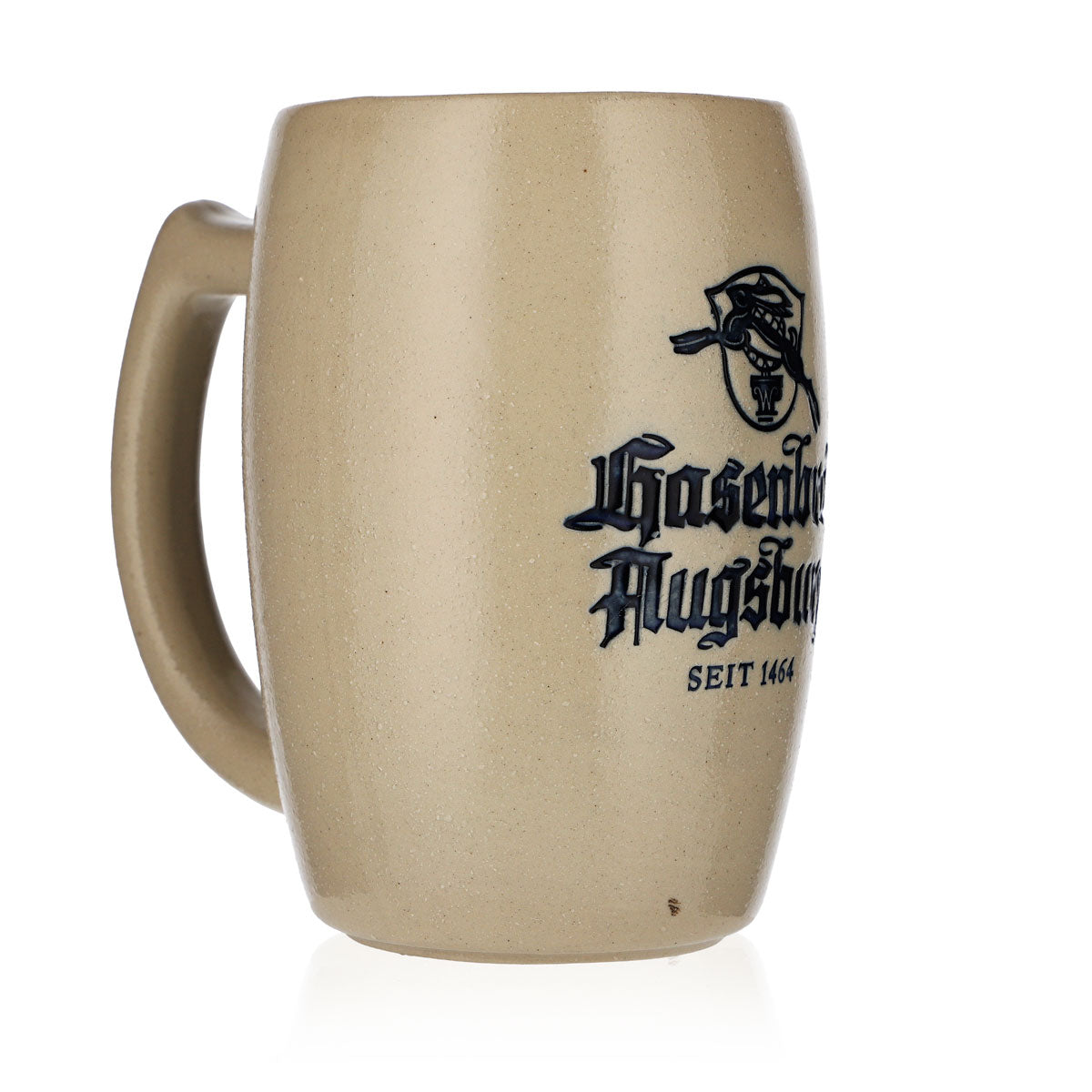 Hasenbräu Augsburg Birra Bicchiere da collezione Bicchiere da birra in vetro 0,67 l Bicchiere in terracotta – Vista 2