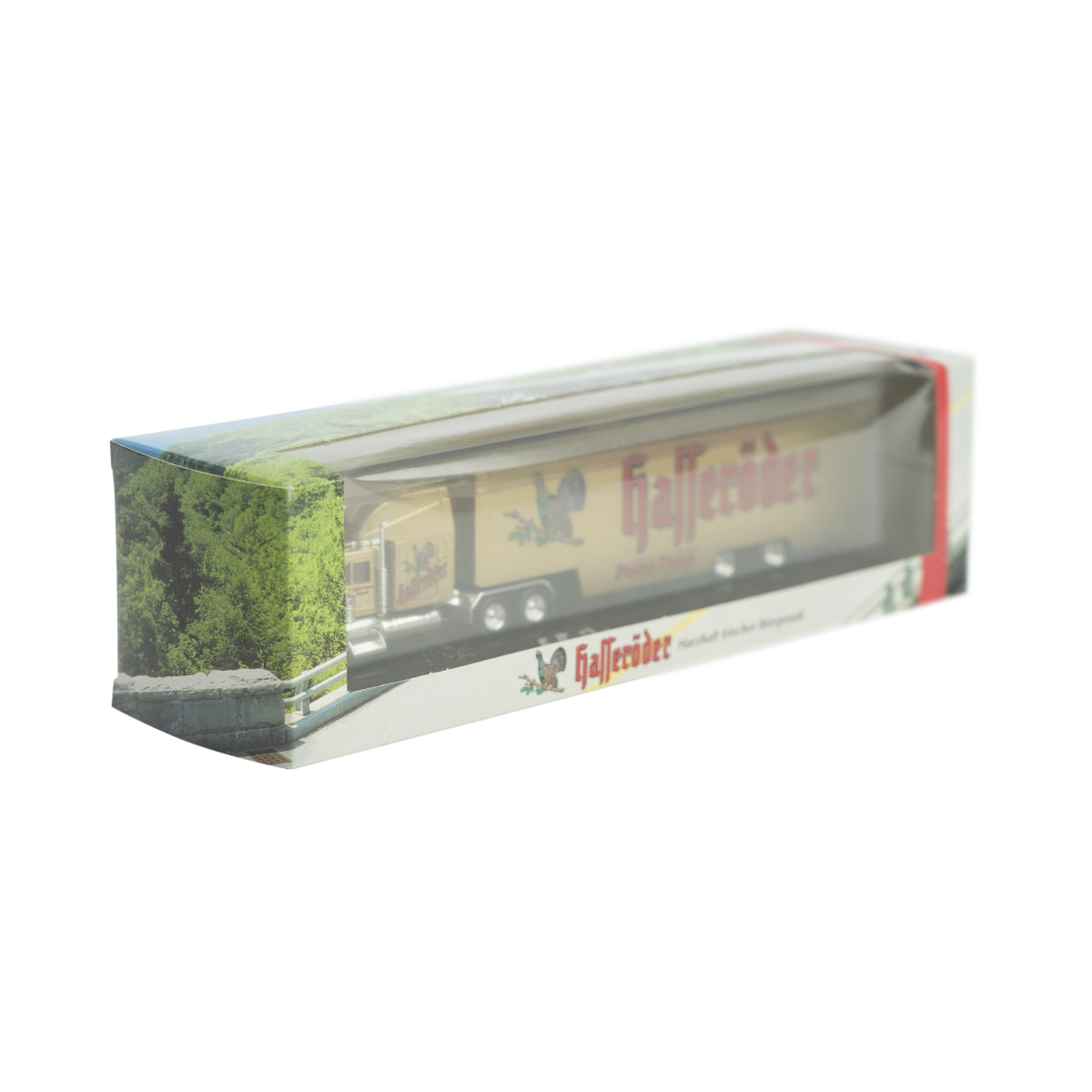 Camion da collezione Hasseröder Camion pubblicitario Modello di auto Autobus Autoarticolato Giocattolo – Vista 2