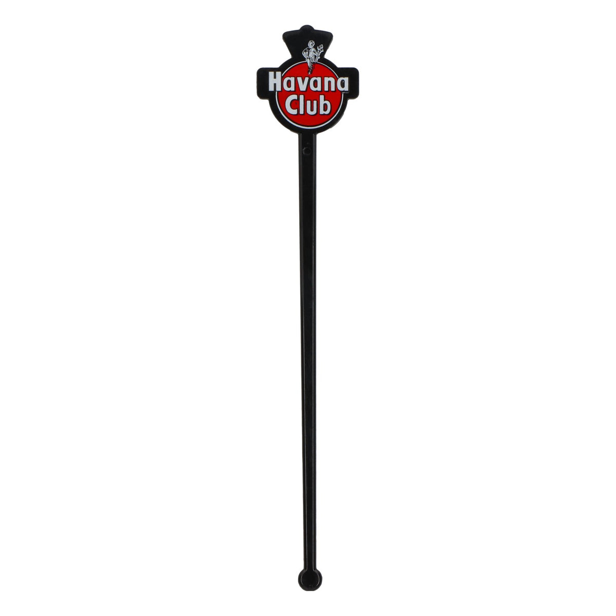 Havana Club Rum Stirrer - Miscelatore da bar con bordo bianco / Figurina