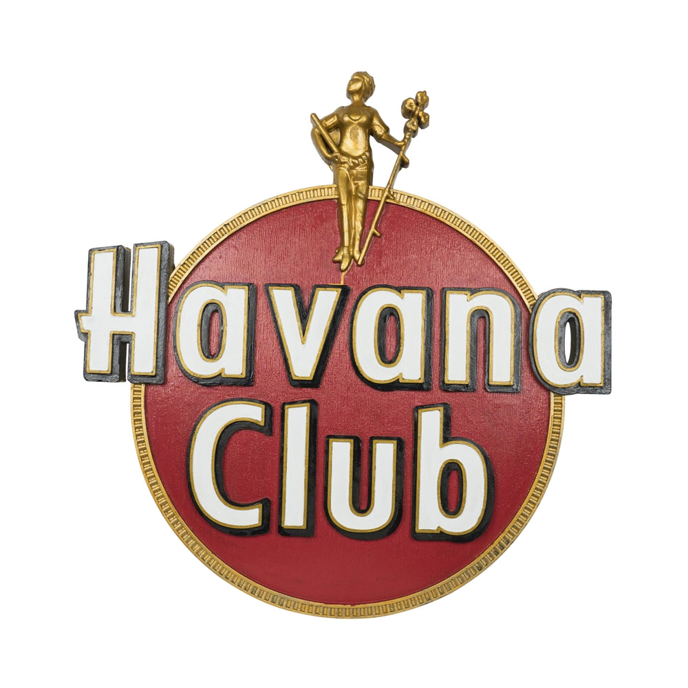 Havana Club Rum XXL Insegna da parete 82x77cm Cartello pubblicitario Decorazione per bar