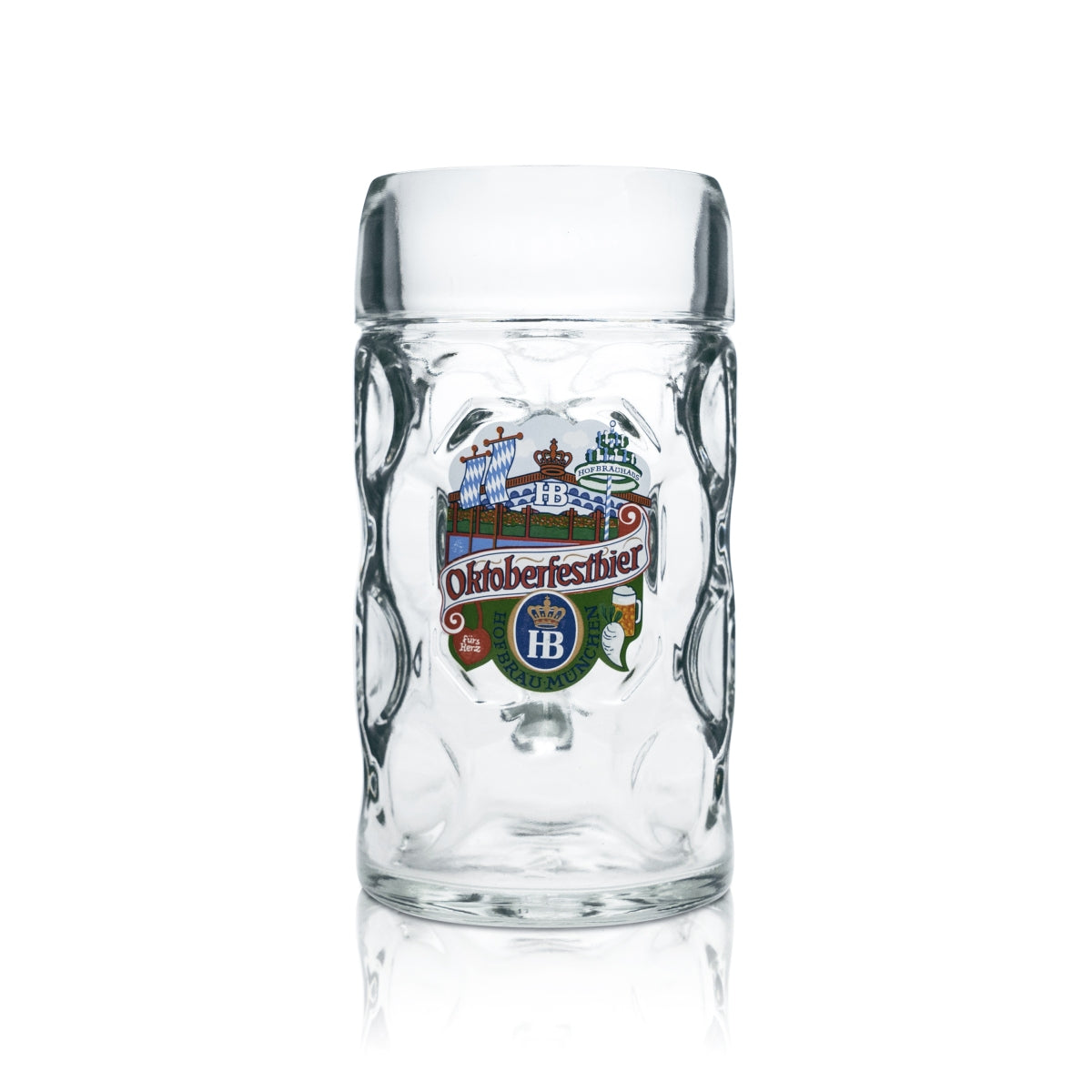 HB Monaco di Baviera Bicchiere da birra personalizzato 1 l Oktoberfest Bicchieri da birra Seidel Gastro Bar Brau