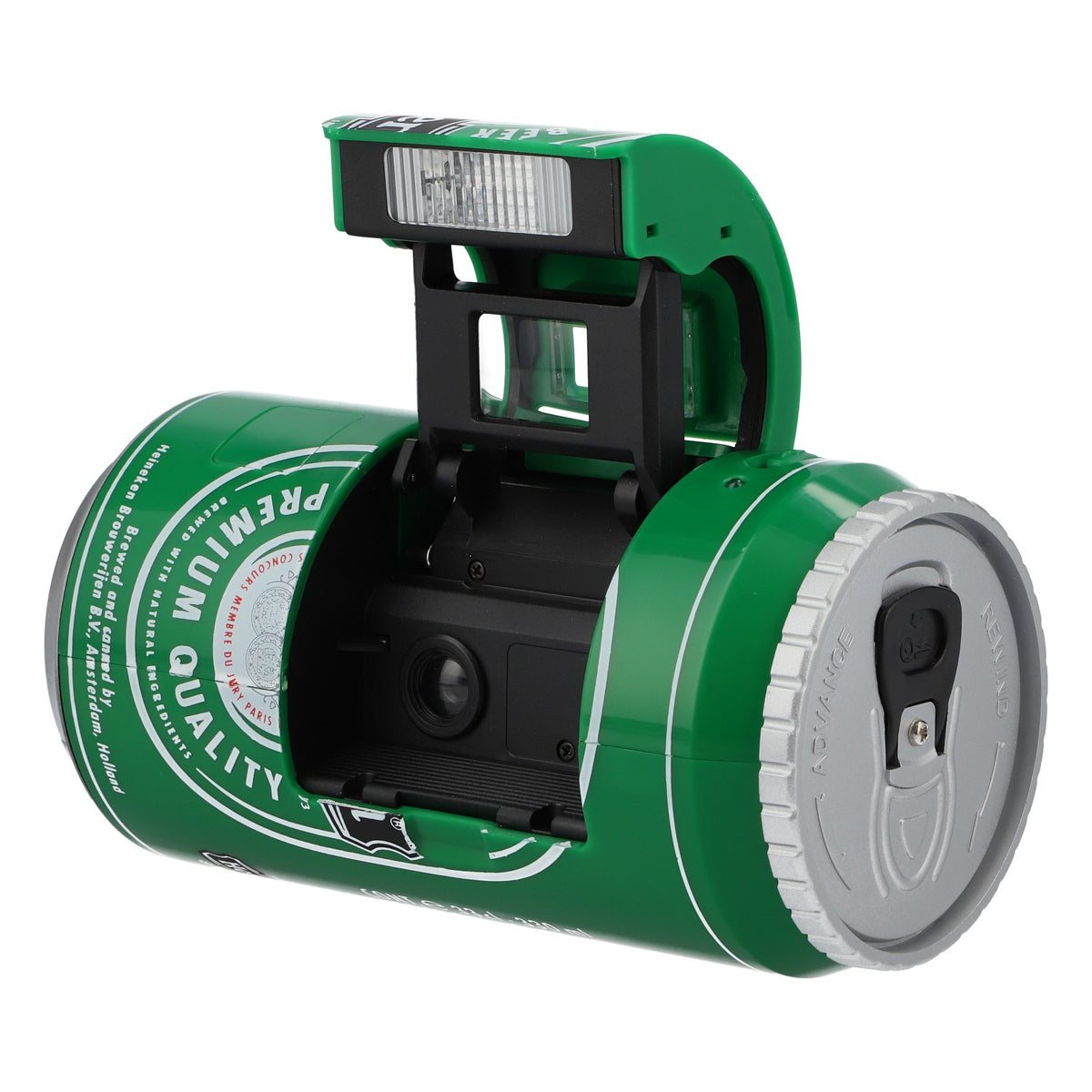 Heineken Birra Macchina fotografica Lattina di birra con borsa a tracolla CC235A