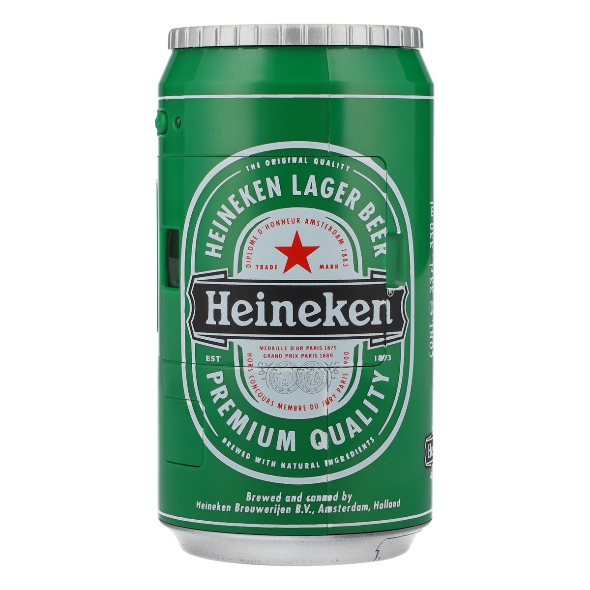 Heineken Birra Macchina fotografica Lattina di birra con borsa a tracolla CC235A – Vista 4