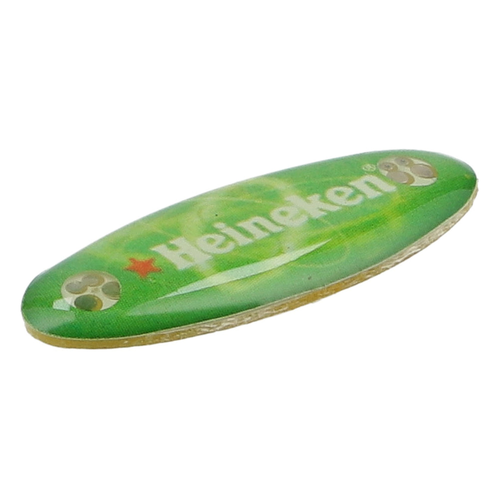 Adesivo per cellulare Heineken anti-radiazioni, verde, in plastica