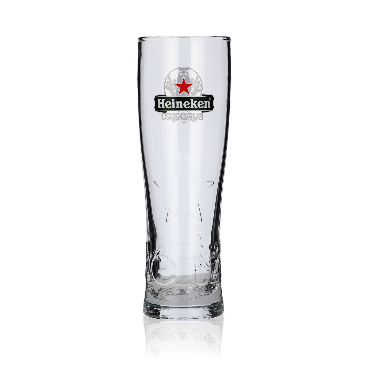 Bicchiere da birra Heineken 0,25 l EURO 2020 Star Relief Glass Bicchieri Edizione speciale – Vista 2