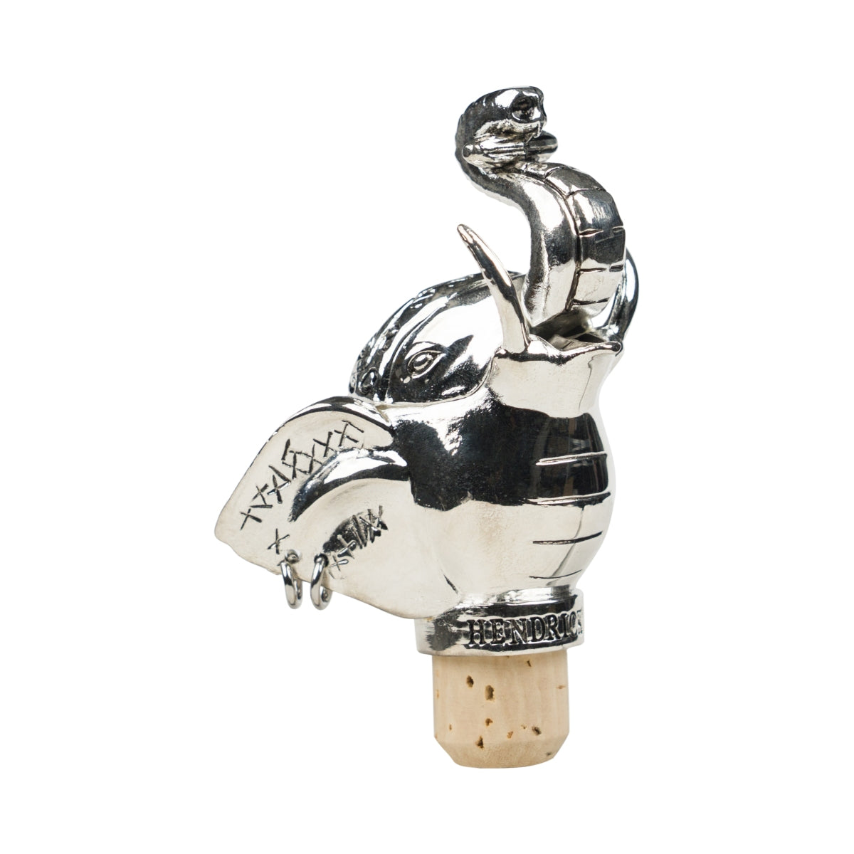 Hendricks Gin Versatore Elefante in metallo Versatore per bottiglie  Dosatore da bar