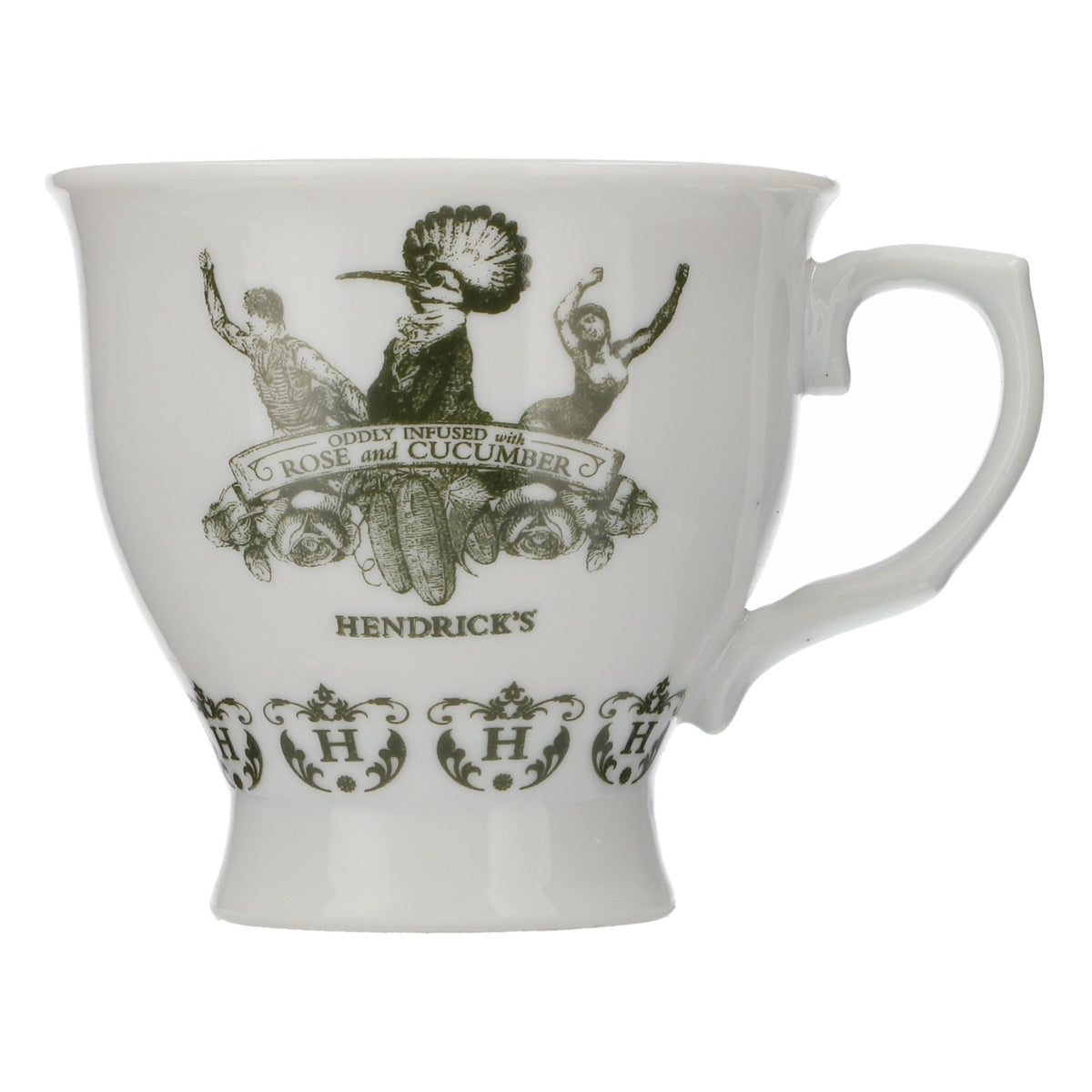 Servizio da tè Hendricks Gin Teapot + 6 tazze + piattini di altissima qualità e raro – Vista 2