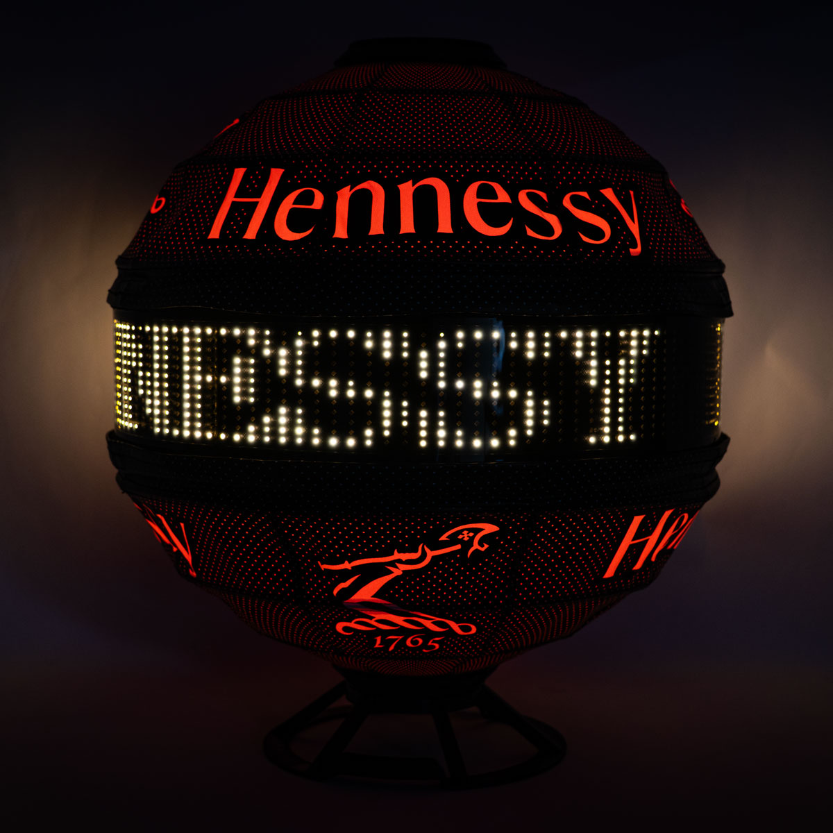 Insegna luminosa LED Hennessy Cognac Globe Insegna luminosa Lampada da bar – Vista 7