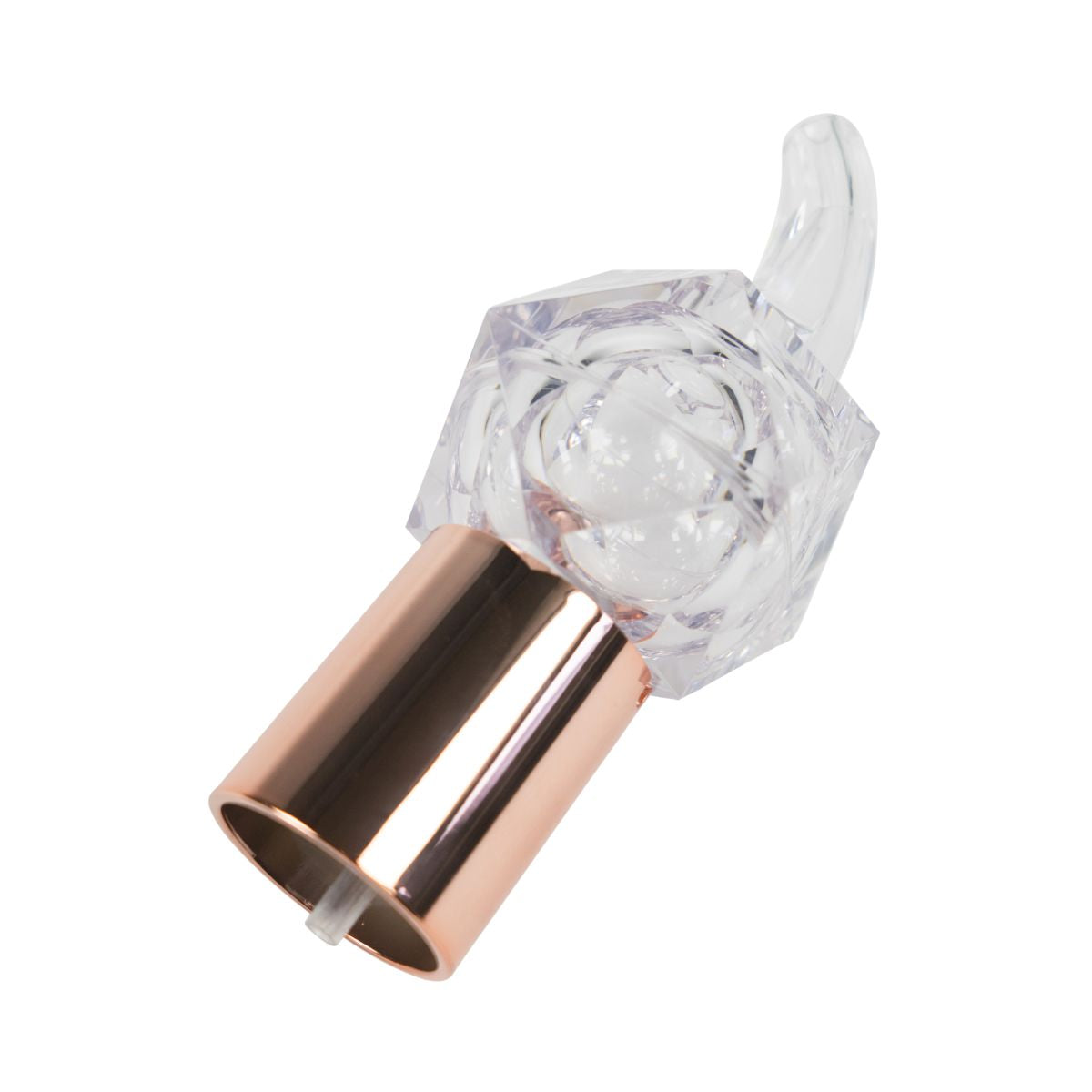 Versatore per bottiglie Hennessy X.O. Pourer Poligonale in vetro Dosatore Dispenser – Vista 3