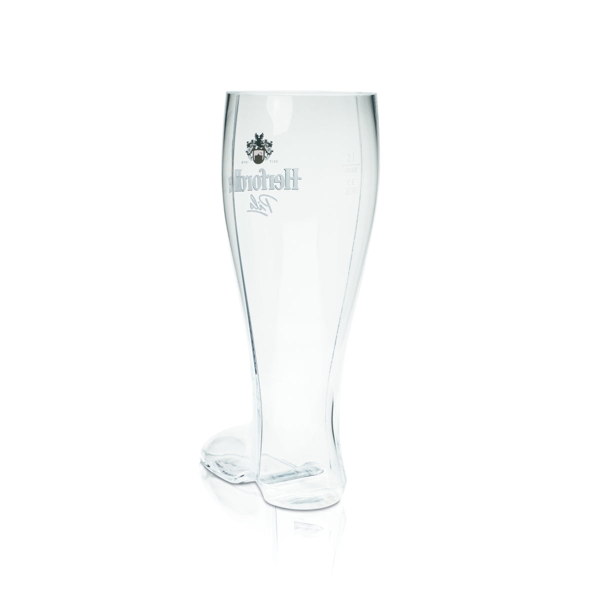 Bicchiere a forma di stivale da birra Herforder da 2 litri XL Bicchieri da festa addio al celibato Calcio Stagione Birra – Vista 3