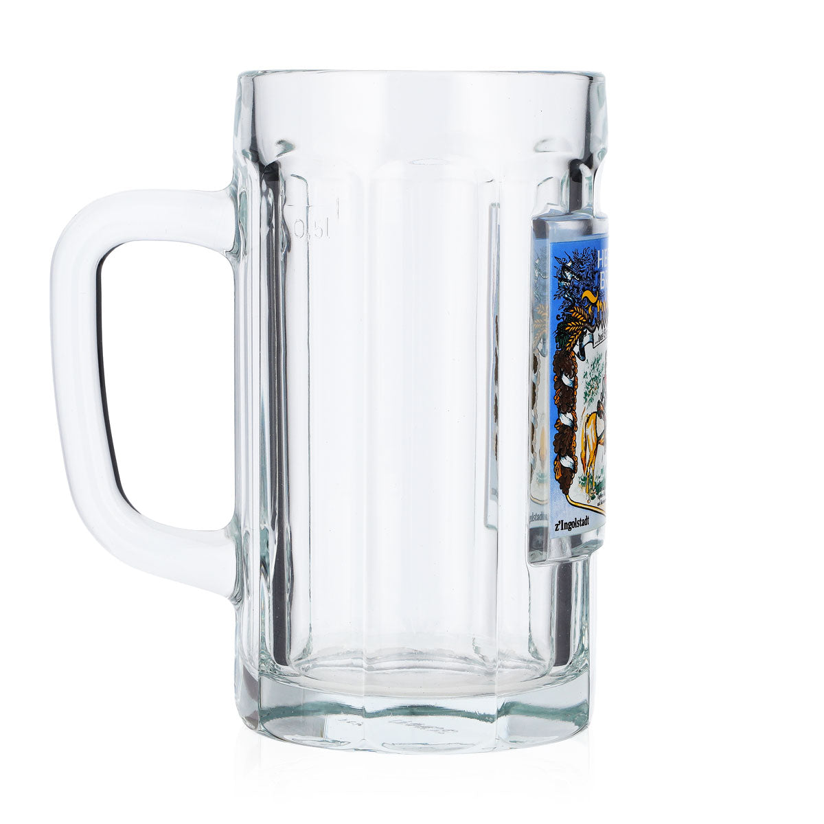 Bicchiere da birra Herrnbräu da 0,5 l, boccale Ingolstadt Sahm – Vista 3
