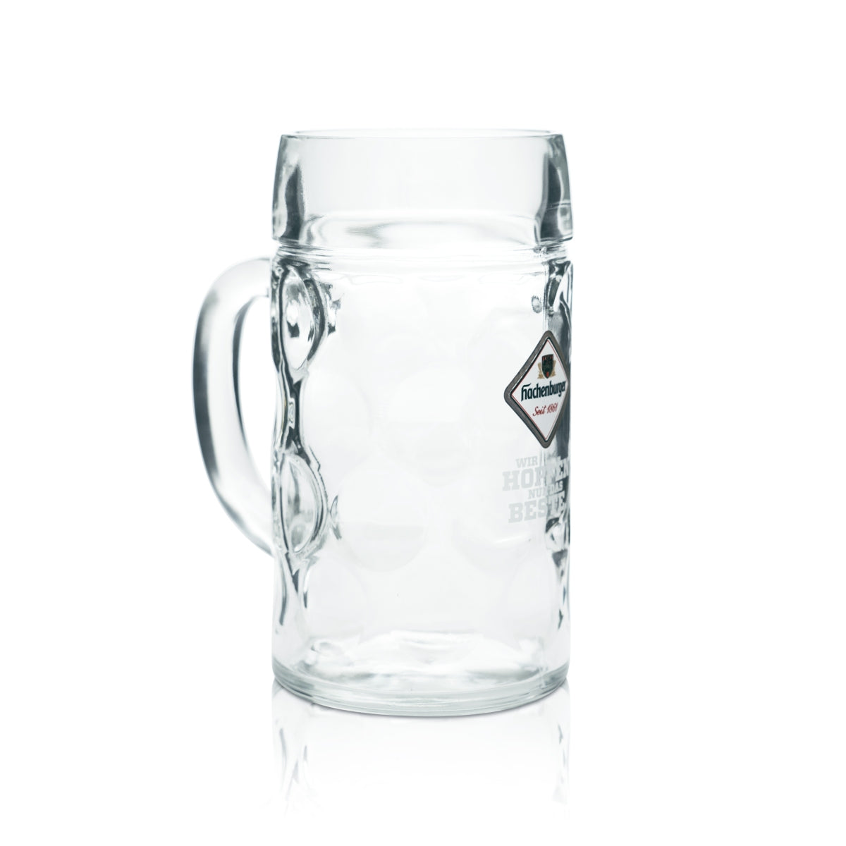 Bicchiere da birra Hochenburger 1 l, boccale, bicchieri Seidel, birrificio, bar gastronomico – Vista 2