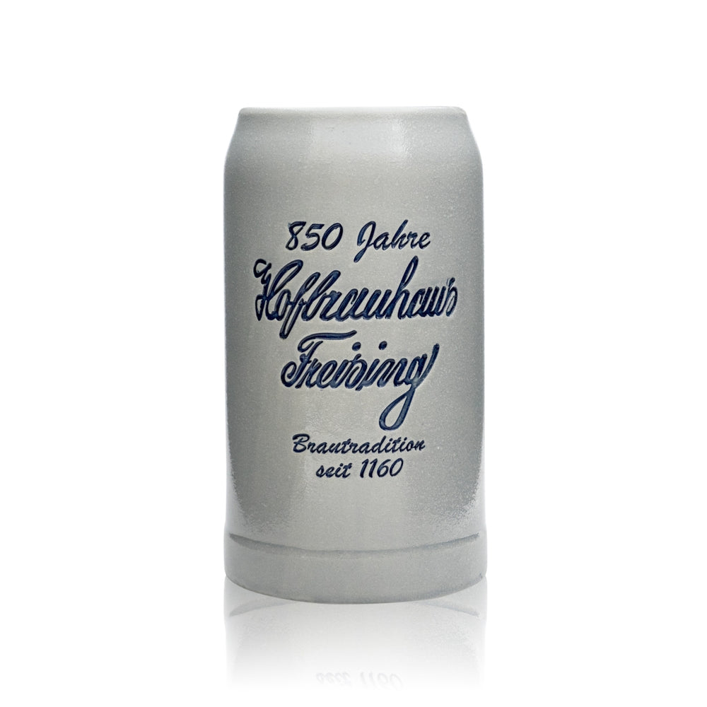 Hofbrauhaus Freising Bicchiere da birra 1 l Boccale Humpen Seidel Bicchieri 850 anni Collezionista