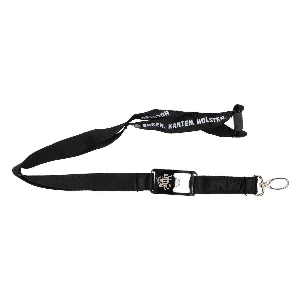 Portachiavi Holsten Bier Lanyard nero Apribottiglie – Vista 2