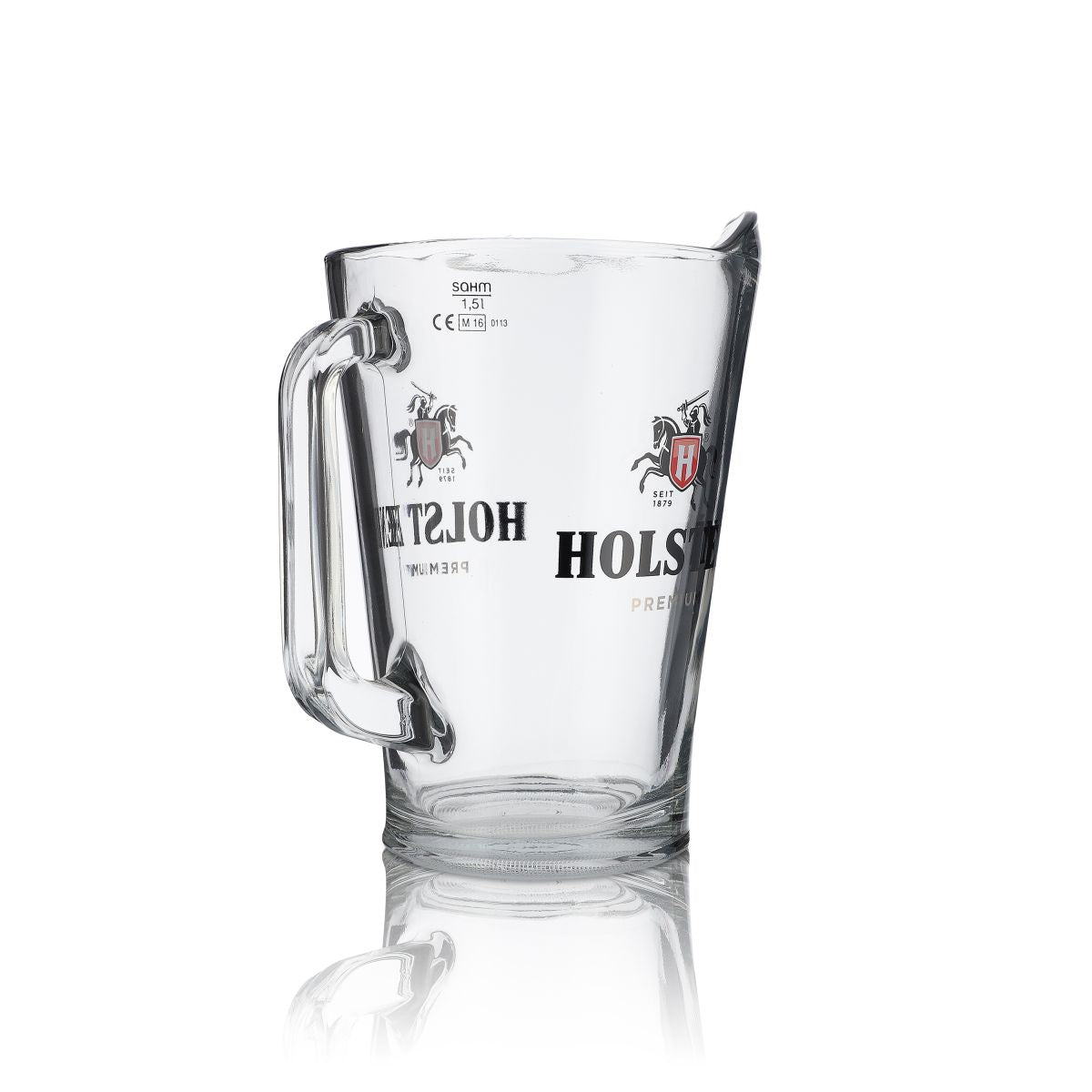 Holsten Pilsener Pitcher 1,5 l Caraffa in vetro Brocca da birra Boccale da birra Pub Ristorante – Vista 2