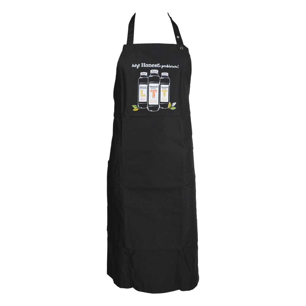Grembiule da cameriere Honest con pettorina lunga e tasche multiple, per ristoranti, bar, caffetterie e bistrot